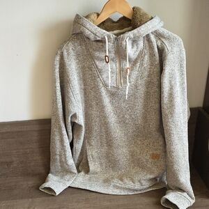 Men's Billabong Pullover Sweatshirt - Light Tan/Brown